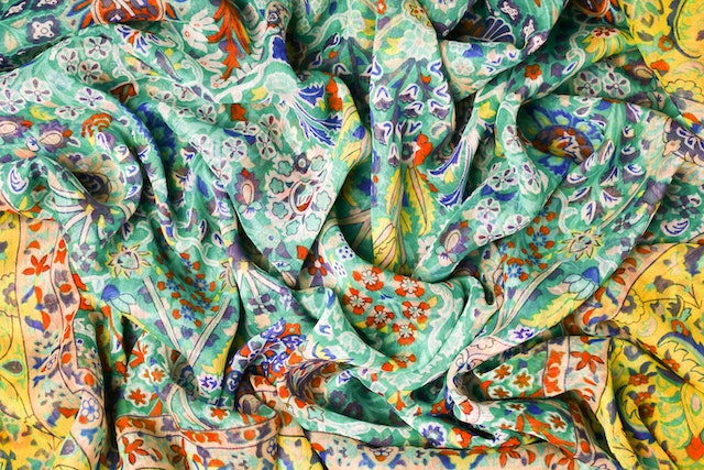 Indonesia batik fabric